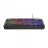 Игровая клавиатура TRUST GXT 836 EVOCX, Illuminated Keyboard, rainbow wave RGB and soft-touch keys, 25 Key Anti-Ghosting, 12 direct access media keys, USB, US, Black