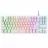 Gaming keyboard TRUST GXT833W THADO TKL, Compact metal gaming membrane keyboard with multicolour LED illumination, 87 keys, US, 1.5m, USB, White