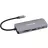 Docking station VERBATIM 9-IN-1 USB-C PRO MULTIPORT HUB CMH-09, 2x USB 3.2-A (Gen 1), 1x UB3.2-A (Gen 2), 2x USB 3.2-C (Gen 2), HDMI 4K, RJ45 Gigabit, SD, microSD, USB 3.1-C cable 15cm, 88g