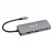 Docking station VERBATIM 9-IN-1 USB-C PRO MULTIPORT HUB CMH-09, 2x USB 3.2-A (Gen 1), 1x UB3.2-A (Gen 2), 2x USB 3.2-C (Gen 2), HDMI 4K, RJ45 Gigabit, SD, microSD, USB 3.1-C cable 15cm, 88g