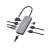 Docking station VERBATIM 9-IN-1 USB-C PRO MULTIPORT HUB CMH-09, 2x USB 3.2-A (Gen 1), 1x UB3.2-A (Gen 2), 2x USB 3.2-C (Gen 2), HDMI 4K, RJ45 Gigabit, SD, microSD, USB 3.1-C cable 15cm, 88g