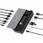 Docking station VERBATIM 15-IN-1 USB-C PRO DOCKING STATION CDS-15S, 15 Port with SSD slot, 2 x HDMI, up to 8K@30Hz; 1 x DP, up to 8K@30Hz; 1 x RJ45, up to 1Gb/s; 1 x USB-A 3.1, up to 10Gb/s; 2 x USB-A 3.0, up to 5Gb/s; 1 x USB-A 2.0, up to 480Mb/s; 1 x USB-C 3.1, up to 10Gb/s; 1 x SD 4, Aluminum+ABS, 340g
