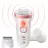 Epilator BRAUN Silk-epil SES 9/880, 40 pensete, 2 trepte de viteza, 4 duze, Alb, Auriu