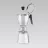 Cafetiera Maestro Mr-1666-9, 0.45 l, Inox