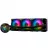 AIO Liquid cooling MSI MAG CORELIQUID 360R V2, 360mm radiator, Intel LGA 1700/1200/115x/1366/2011/2066 & AMD AM5/AM4, TR4/sTRX4/SP3, 3x 120mm ARGB 2-Ball Bearings Fans, 500~2000 RPM, 21.63~78.73 CFM, 14.3~34.3 dBA, 4-pin PWM, Pump: w/ARGB, 4200±10%RPM, 18dBA, Pump radiator design, 3-phase motor, Rotatable Blockhead, Black
