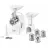 Masina de tocat carne BOSCH MFW3X14W, 2000 W, 2.5 kg/min, Reverse, Alb