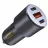 Aвтомобильное зарядное устройство XO PD 30W+QC3.0, 30W, CC45, Black