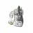Robot de bucatarie Kenwood FDP 65.820SI, 1000 W, 3 L, Plastic