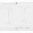 Plita incorporabila cu inductie ELECTROLUX EIV63440BW, 7.35 kW, 4 arzatoare, Vitroceramica, Alb