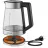 Ceainic electric GORENJE K17TRG, 1,7 L, 2200 W, Metal, Sticlă