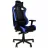 Игровое геймерское кресло NobleChairs Epic Compact black/carbon/blue, Gazlift, 120 kg