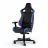 Игровое геймерское кресло NobleChairs Epic Compact black/carbon/blue, Gazlift, 120 kg