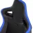 Игровое геймерское кресло NobleChairs Epic Compact black/carbon/blue, Gazlift, 120 kg