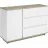 Comoda MP Comoda Concept 1D3S 1200x820x400 stejar craft gri/nimfea alb