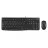 Kit (keyboard+mouse) LOGITECH MK120, USB, black