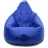 Bean Bag AG Pară Oxford XL, Albastru