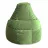 Bean Bag AG Lux din velur, Verde