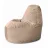 Bean Bag AG Lux din velur, Cafea