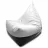 Bean Bag AG Max Piramidă XL Alb/Negru