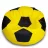 Bean Bag AG Ares L, Galben/Negru
