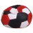 Bean Bag AG Ares L, Rosu/Alb/Negru