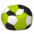 Bean Bag AG Ares XL, Verde/Alb/Negru
