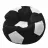 Bean Bag AG Ares XL, Negru/Alb