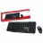 Kit (keyboard+mouse) GENIUS KM-170, USB, EN/RU, Black