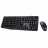 Kit (keyboard+mouse) GENIUS KM-170, USB, EN/RU, Black