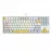 Игровая клавиатура Bloody S87, ENERGY WHITE, N-Key Rollover, RGB, 1.8m, USB, EN/RU