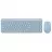 Kit (keyboard+mouse) A4TECH FG3300 Air, Low Profile, Retro Round Keycaps, Silent, Blue