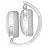 Наушники проводные с микрофоном A4TECH BH350C, White
