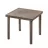 Стол MP Volo 80x80 cafenie