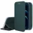 Чехол Xiaomi Flip case Smooth/plain leather for Redmi Note 13 Pro 4G Dark Green