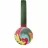 Casti fara fir Cellular Line MUSICSOUND, RED/GREEN WAVES