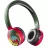 Casti fara fir Cellular Line MUSICSOUND, RED/GREEN WAVES