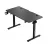 Геймерский компьютерный стол 1STPLAYER Motorized Gaming Desk 1STPLAYER MOTO-C 1260, 75-120 cm electric lift height, Max load 80 kg, 18mm P2PB carbon fiber board, aluminium legs, Headphone hook & cup holder & wire clip, cable management, 120*60*(75-120)cm, black