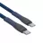 Cablu Rivacase TYPE-C TO TYPE-C PS6105 BL12, NYLON BRAIDED, 1.2M, BLUE