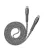 Cablu Rivacase TYPE-C TO TYPE-C PS6105 GR12, NYLON BRAIDED, 1.2M, GRAY