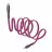 Кабель Rivacase Type-C to Type-C PS6105 RD12, nylon braided, 1.2M, Red