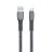Cablu Rivacase TYPE-C PS6102 GR12, NYLON BRAIDED, 1.2M, GRAY