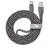 Cablu Rivacase TYPE-C PS6102 GR12, NYLON BRAIDED, 1.2M, GRAY