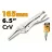 Плоскогубцы Tolsen Cleste menghina 165mm