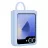 Husa Samsung Original Silicone Case Flip 6, Blue