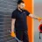 Tricouri pentru barbati ProfM Polo, L, 100% bumbac, negru, 366277