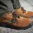 Pantofi de lucru ProfM 345345, 45, OB, piele intoarsa