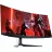 Monitor gaming DELL 34.1" DELL OLED Alienware AW3423DW Curved Quantum Dot Black/Silver (0.1ms, 1M:1, 300cd, 21:9, 3440x1440, 178°/178°, 165Hz Refresh Rate, NVIDIA G-Sync Ultimate, HDMI, 2 x DisplayPort, USB Hub: 2 x USB3.0, Audio Line-in/out, VESA)