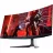 Monitor gaming DELL 34.1" DELL OLED Alienware AW3423DW Curved Quantum Dot Black/Silver (0.1ms, 1M:1, 300cd, 21:9, 3440x1440, 178°/178°, 165Hz Refresh Rate, NVIDIA G-Sync Ultimate, HDMI, 2 x DisplayPort, USB Hub: 2 x USB3.0, Audio Line-in/out, VESA)