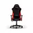 Игровое геймерское кресло DXRacer GAMING/OFFICE CHAIR  GLADIATOR-23-L-NR-X1, BLACK/RED, GASLIFT CLASS 4, PREMIUM PVC LEATHER, MAX WEIGHT UP TO 150KG / HEIGHT 180-200CM, FULL TILT, RECLINE 90°-135°, 3D ARMRESTS, HEADREST AND LUMBAR CUSHIONS, 6 CM PU CASTER, W-22,15 KG