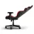 Игровое геймерское кресло DXRacer GAMING/OFFICE CHAIR  GLADIATOR-23-L-NR-X1, BLACK/RED, GASLIFT CLASS 4, PREMIUM PVC LEATHER, MAX WEIGHT UP TO 150KG / HEIGHT 180-200CM, FULL TILT, RECLINE 90°-135°, 3D ARMRESTS, HEADREST AND LUMBAR CUSHIONS, 6 CM PU CASTER, W-22,15 KG
